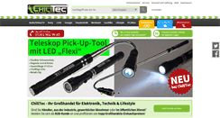 Desktop Screenshot of chilitec.de